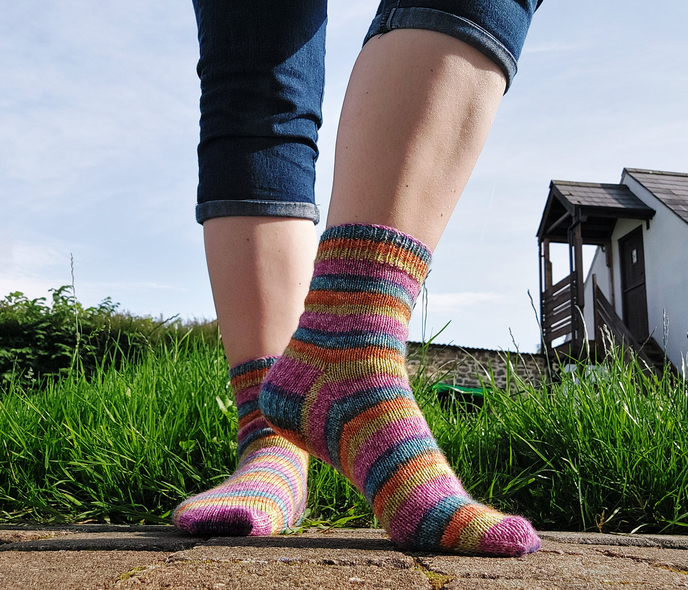 Basic Adult Socks | Knitting Kit