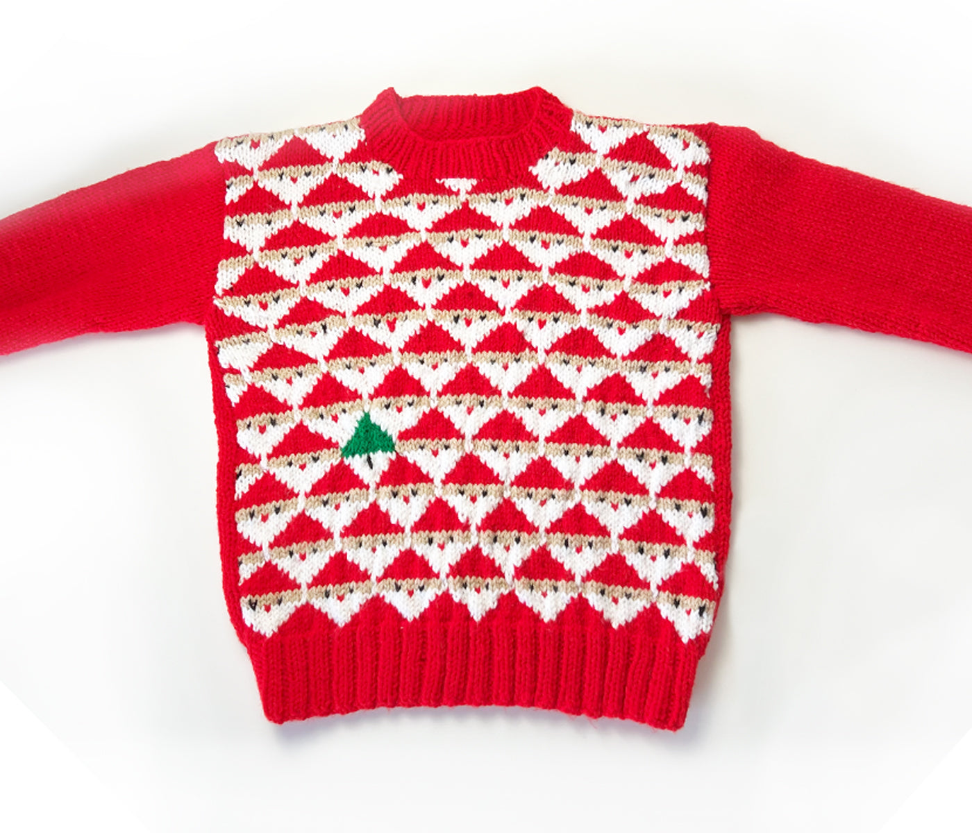 Santa Tessera Christmas Jumper | Knitting Kit